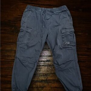 H&M Charcoal Cargo Pants for Men